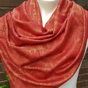 Paisley Pashmina Scarf Shawl Women Head Wrap Boho